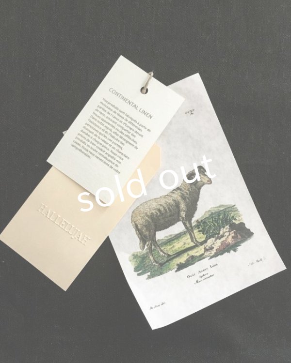 画像9: HALLELUJAH／Robe de femme de chambre no.6 小間使いローブ　Off white (9)