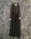 画像11: HALLELUJAH／Robe de femme de chambre no.5 小間使いローブ　Black//Charcoal (11)