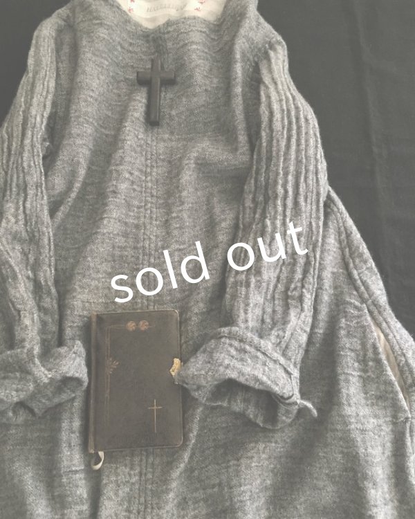 画像5: HALLELUJAH／1930's レイヤーローブ　Gray/Flax (5)
