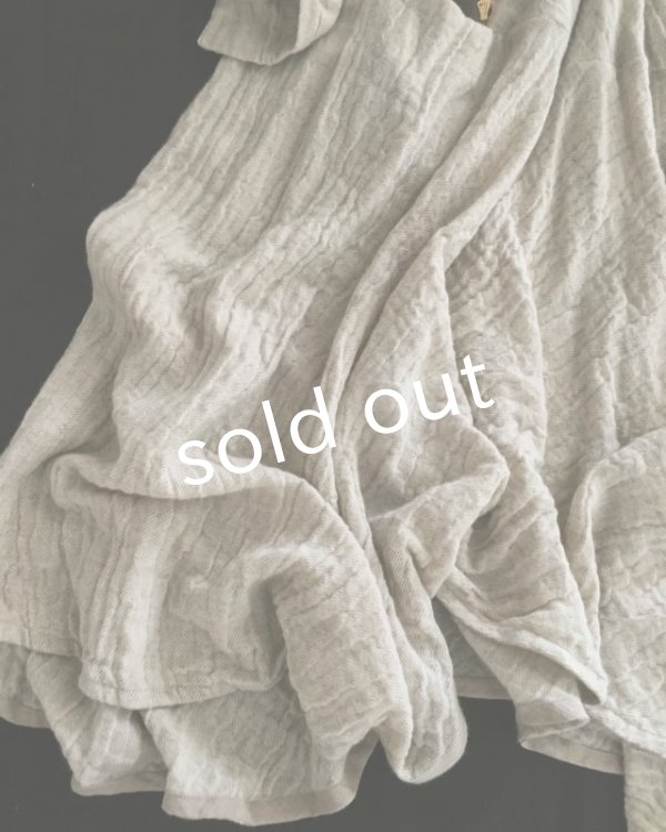 画像2: HALLELUJAH／Robe de femme de chambre no.6 小間使いローブ　Off white (2)