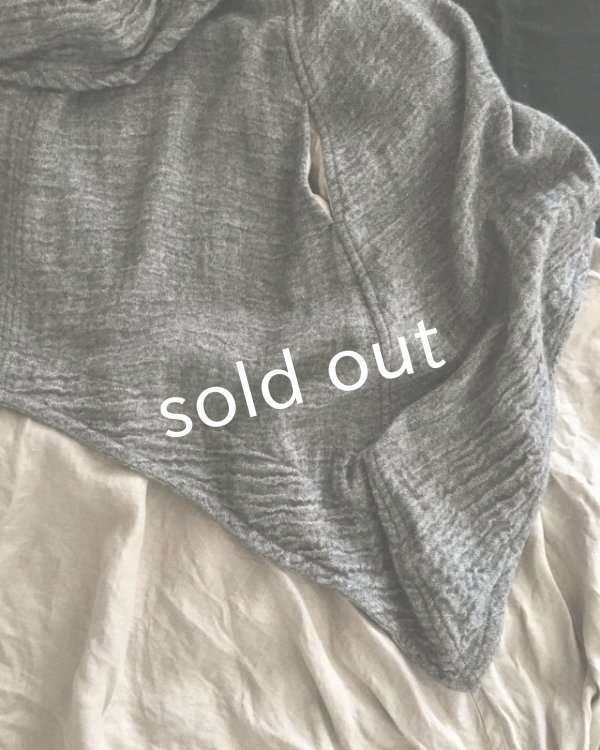 画像9: HALLELUJAH／1930's レイヤーローブ　Gray/Flax (9)