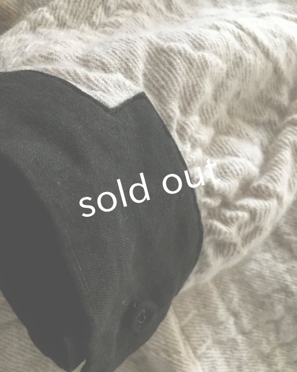 画像6: HALLELUJAH/”ノマドドレス”遊牧民のワンピース Off white/Black (6)