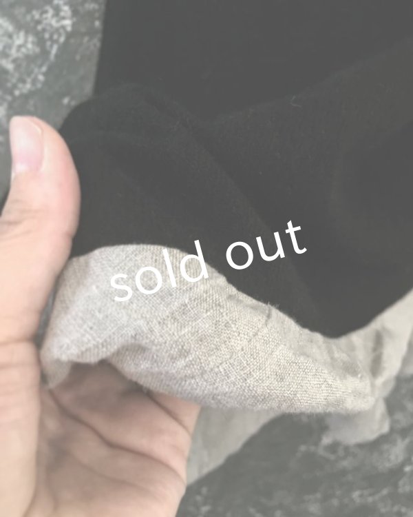 画像6: HALLELUJAH／Robe de femme de chambre no.4 小間使いローブ　Black (6)