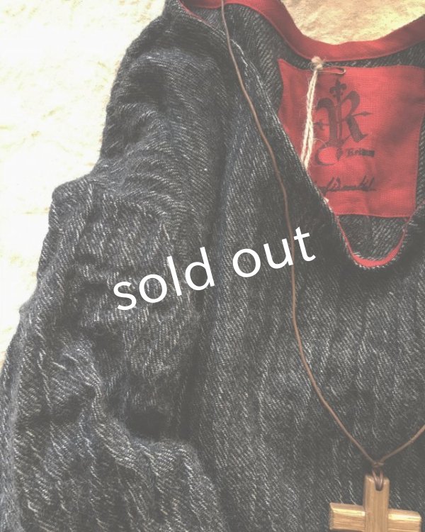 画像5: MARCHE' DE SOEUR/リネンウールワンピース・ブラック (5)