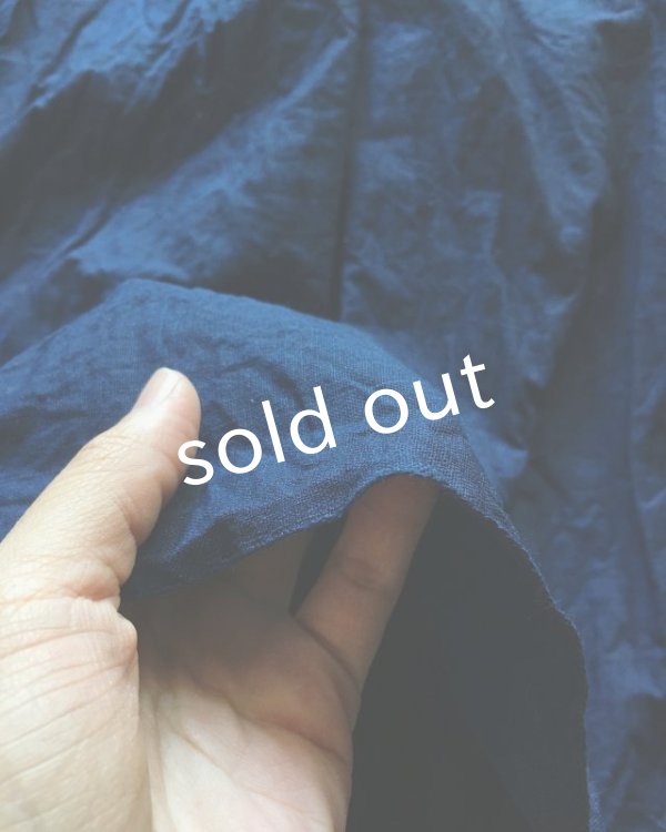 画像5: MARCHE' DE SOEUR／ギャザーワンピース・インディゴ (5)