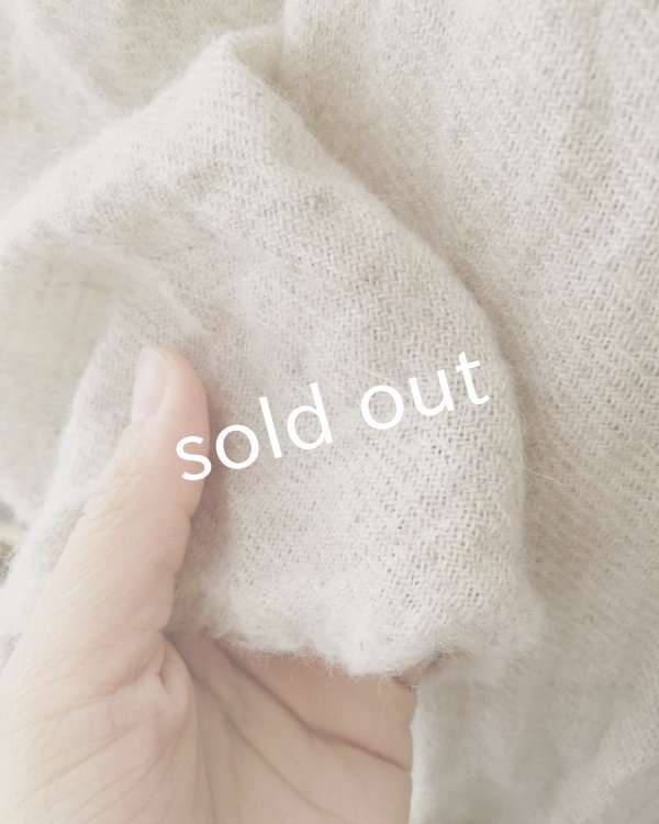 画像10: MARCHE' DE SOEUR／シェットランドウールリネン　ワンピース・オフ (10)