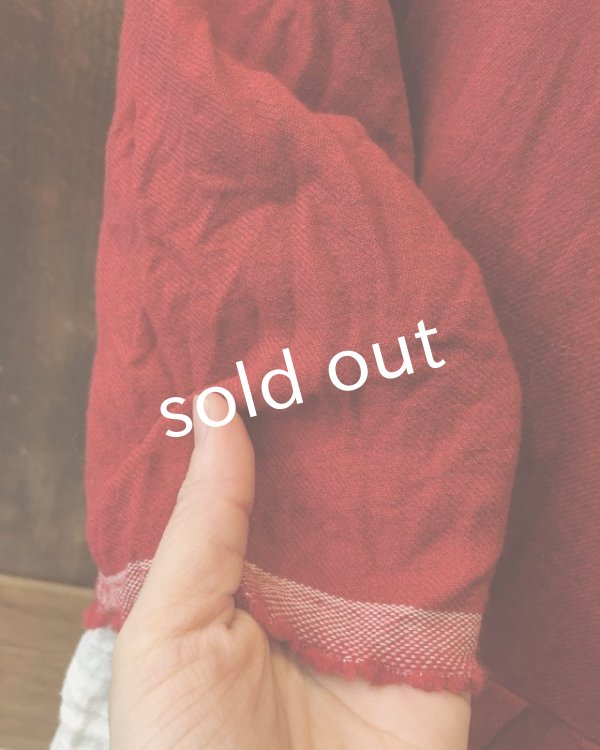 画像13: MARCHE' DE SOEUR／赤ウールワンピース (13)