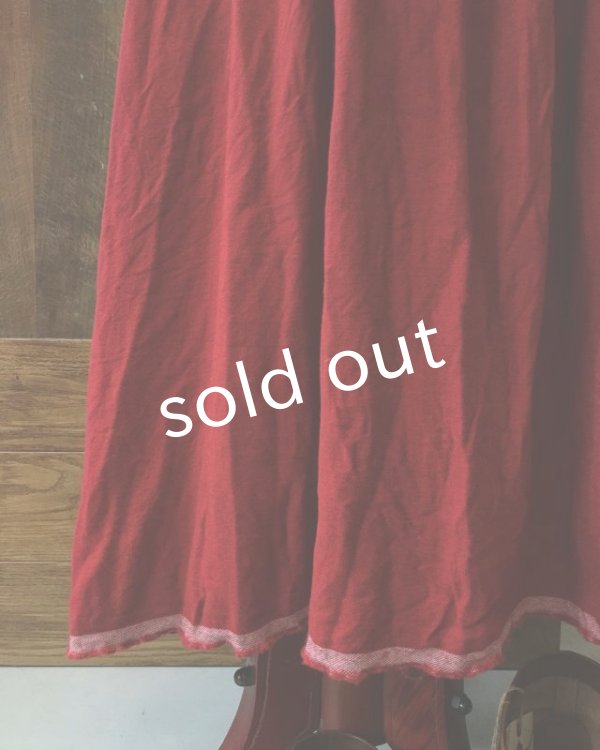 画像4: MARCHE' DE SOEUR／赤ウールワンピース (4)