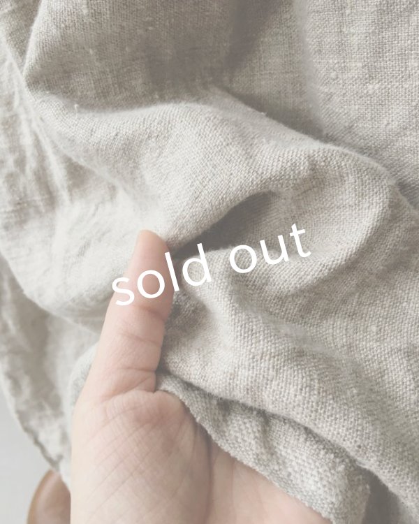 画像11: MARCHE' DE SOEUR/ギャザーワンピース・リトアニアリネン (11)