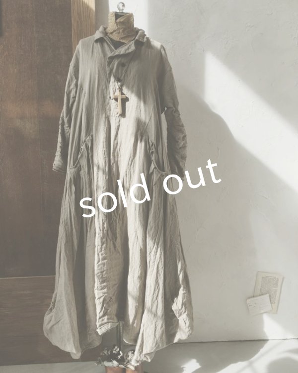 画像3: HALLELUJAH／1800年代　Robe de Berger「羊飼いのローブ」sand baige (3)