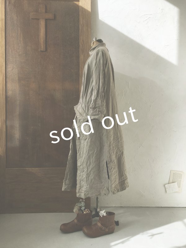 画像14: HALLELUJAH/1850年代 L'Angelus「祈りの農夫のマント」sand baige (14)