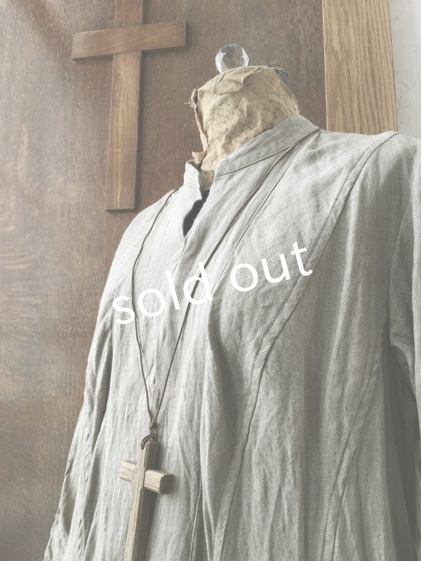 画像19: HALLELUJAH／Chemise de religieuse「修道女のシュミーズ」sand baige (19)