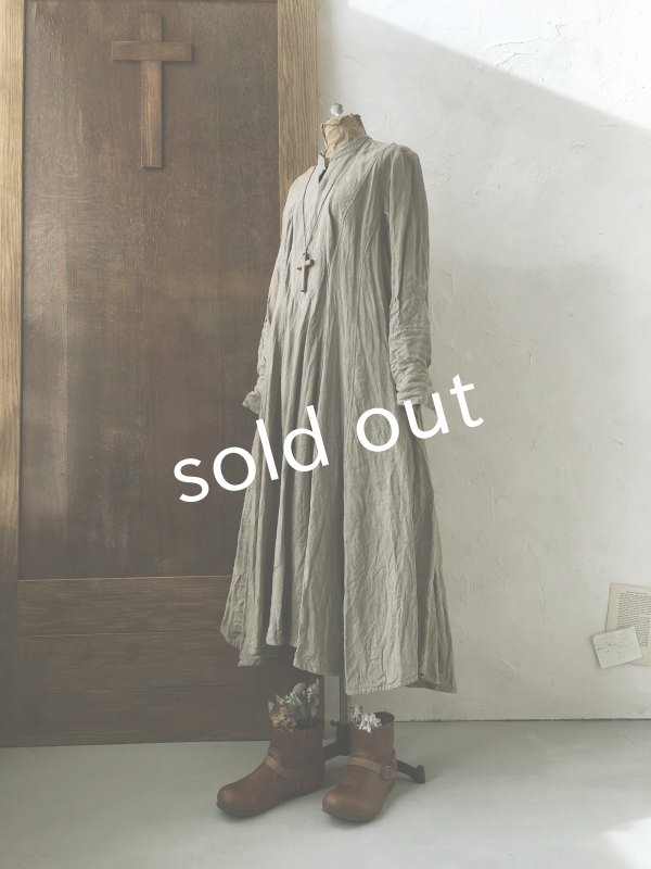 画像7: HALLELUJAH／Chemise de religieuse「修道女のシュミーズ」sand baige (7)