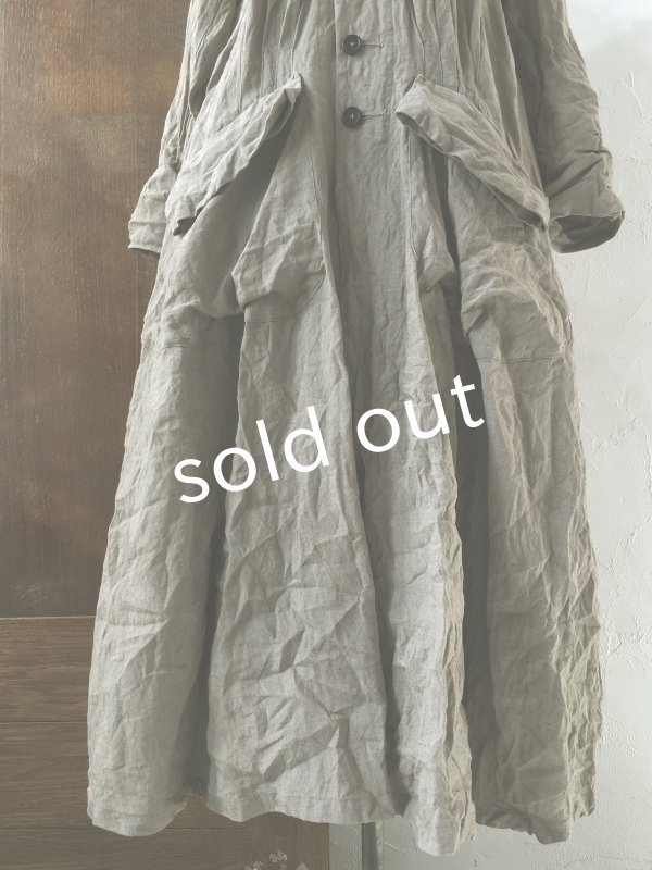 画像8: HALLELUJAH/1850年代 L'Angelus「祈りの農夫のマント」sand baige (8)