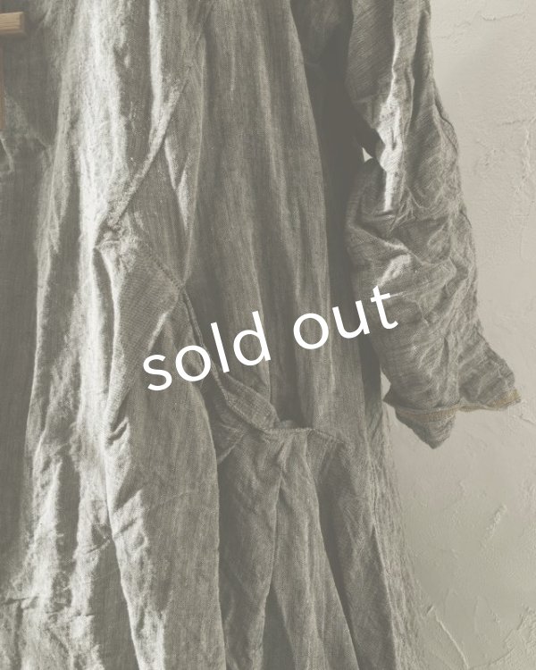 画像8: HALLELUJAH／1800年代　Robe de Berger「羊飼いのローブ」chambray black (8)