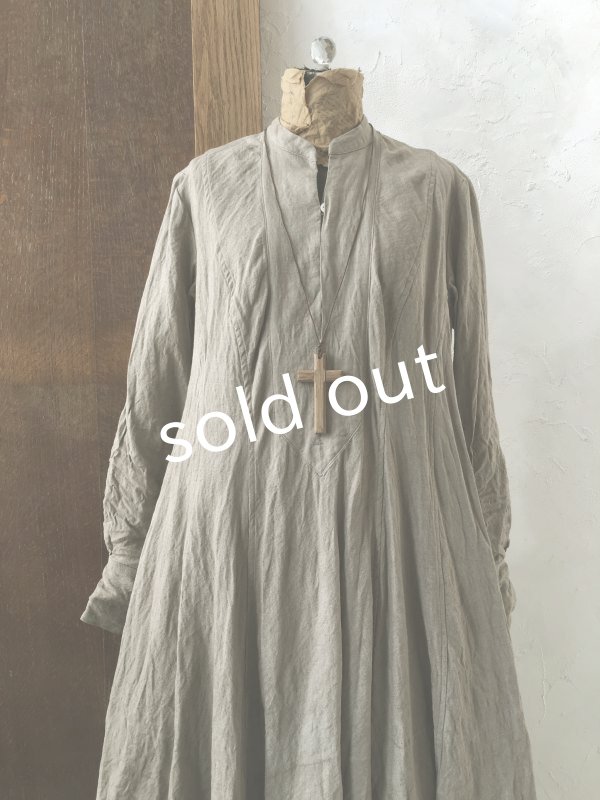 画像3: HALLELUJAH／Chemise de religieuse「修道女のシュミーズ」sand baige (3)