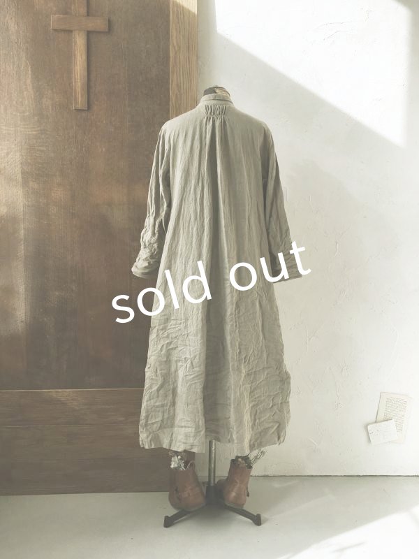 画像17: HALLELUJAH/1850年代 L'Angelus「祈りの農夫のマント」sand baige (17)