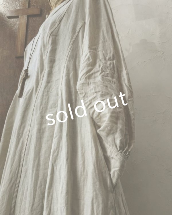 画像17: HALLELUJAH/Chemise de religieuse「修道女のシュミーズ」white (17)