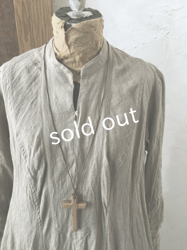 画像4: HALLELUJAH／Chemise de religieuse「修道女のシュミーズ」sand baige (4)