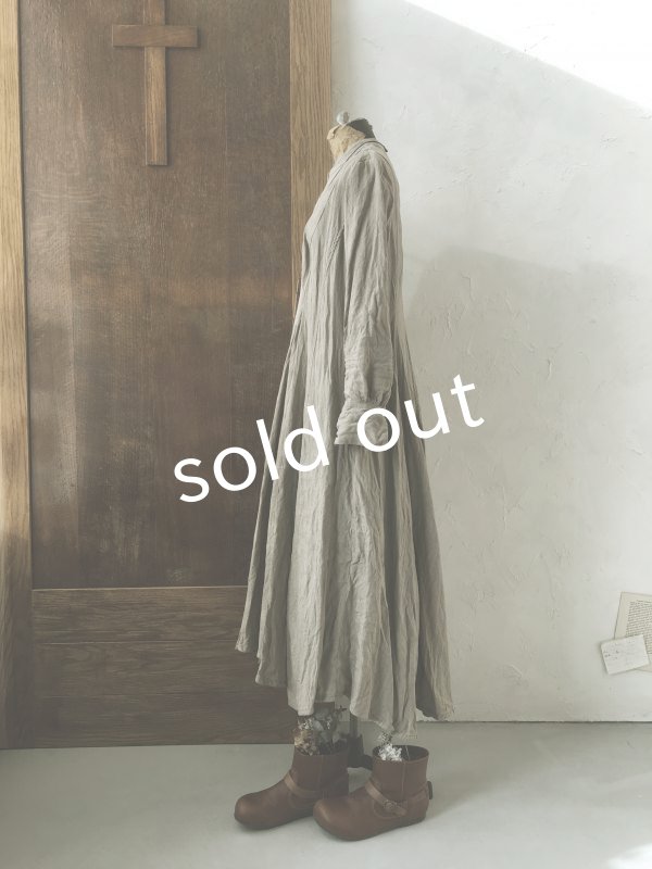 画像11: HALLELUJAH／Chemise de religieuse「修道女のシュミーズ」sand baige (11)