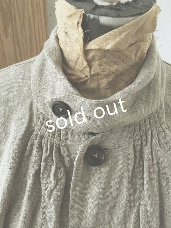 画像6: HALLELUJAH/1850年代 L'Angelus「祈りの農夫のマント」sand baige (6)