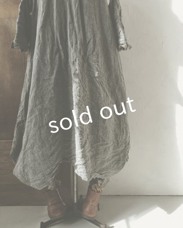 画像18: HALLELUJAH／1800年代　Robe de Berger「羊飼いのローブ」chambray black (18)