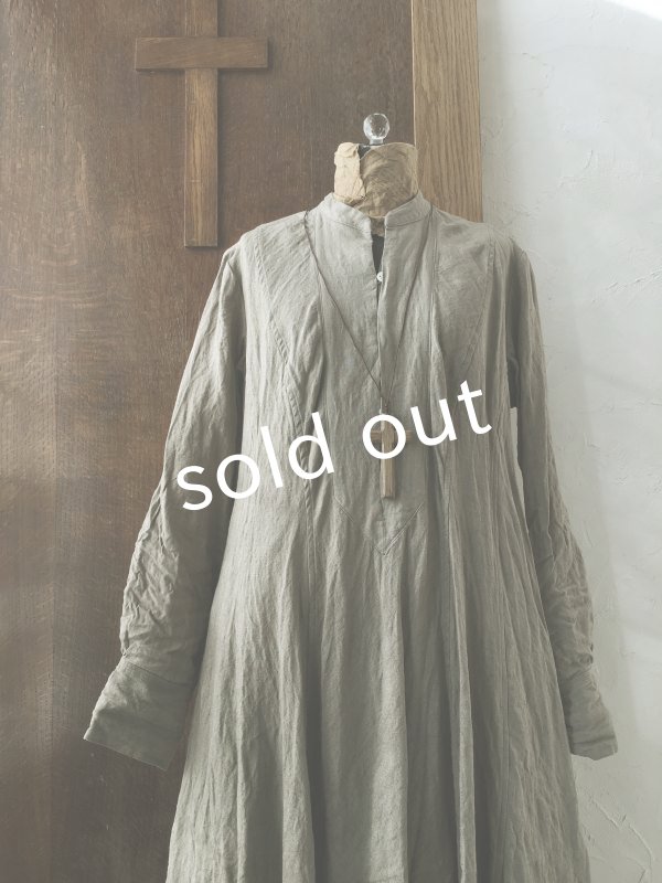 画像17: HALLELUJAH／Chemise de religieuse「修道女のシュミーズ」sand baige (17)