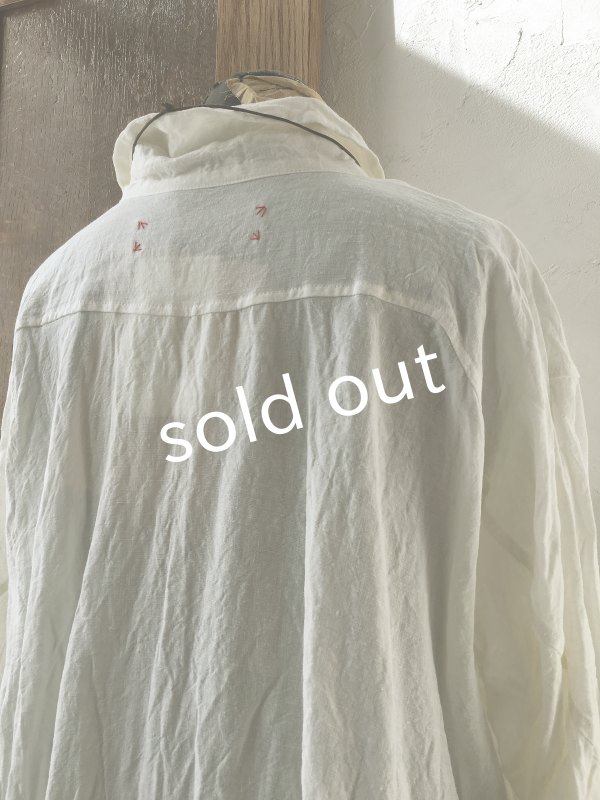 画像19: HALLELUJAH/1800年代 Robe de Berger「羊飼いのローブ」chambray white (19)