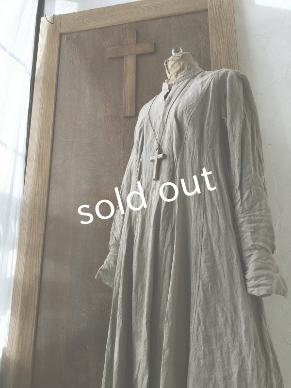 画像18: HALLELUJAH／Chemise de religieuse「修道女のシュミーズ」sand baige (18)