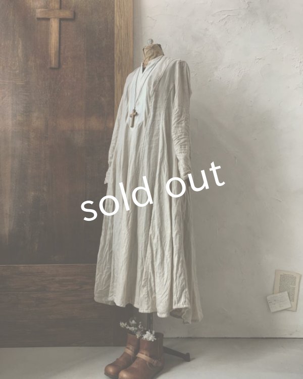 画像5: HALLELUJAH/Chemise de religieuse「修道女のシュミーズ」white (5)