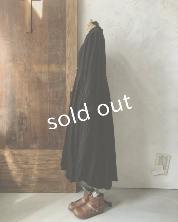 画像4: HALLELUJAH／Chemise de religieuse「修道女のシュミーズ」black (4)