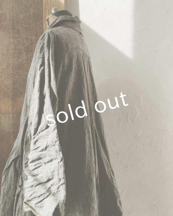 画像14: HALLELUJAH／1800年代　Robe de Berger「羊飼いのローブ」chambray black (14)