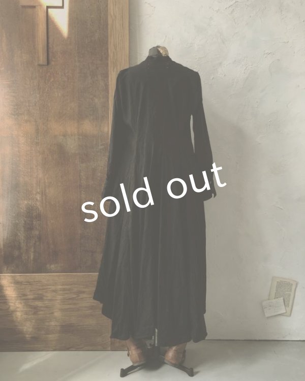 画像7: HALLELUJAH／Chemise de religieuse「修道女のシュミーズ」black (7)