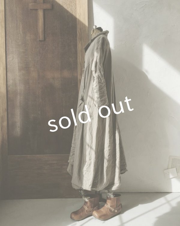 画像11: HALLELUJAH／1800年代　Robe de Berger「羊飼いのローブ」sand baige (11)