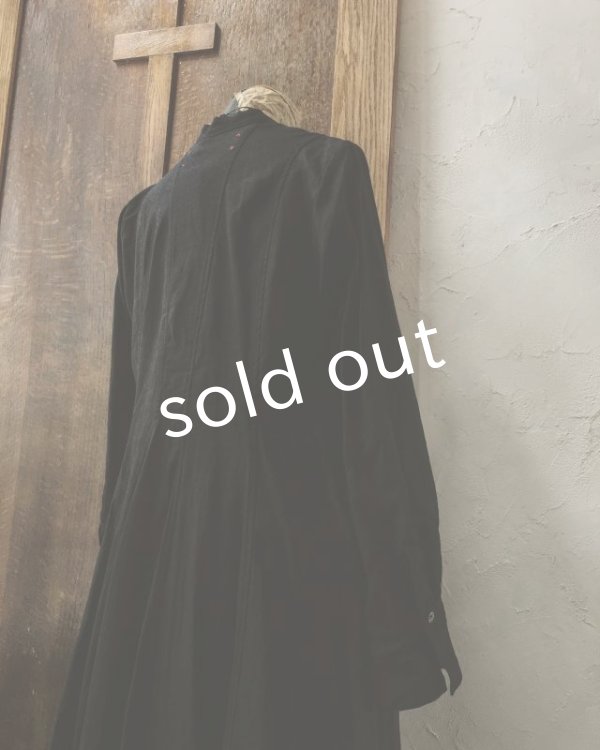 画像15: HALLELUJAH／Chemise de religieuse「修道女のシュミーズ」black (15)