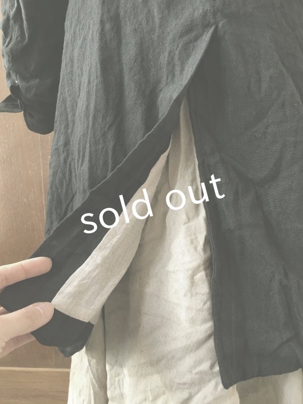 画像20: HALLELUJAH/1920年代 Veste「ロングジャケット」belgian black (20)