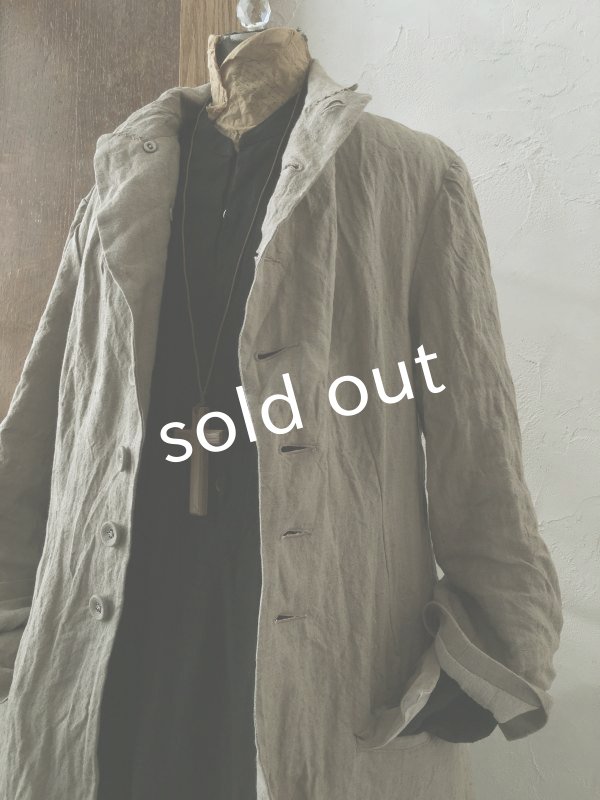 画像16: HALLELUJAH／1920年代　Veste「ロングジャケット」belgian sand baige (16)