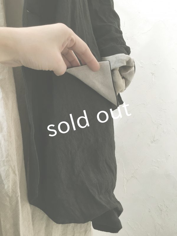 画像11: HALLELUJAH/1920年代 Veste「ロングジャケット」belgian black (11)