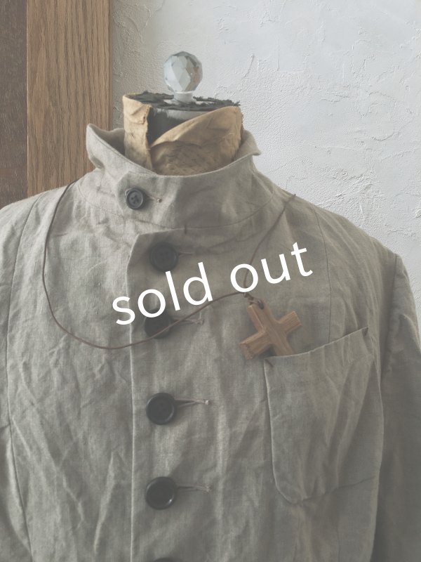 画像4: HALLELUJAH／Veste de Hansel「ヘンデルのジャケット」baige/brown (4)