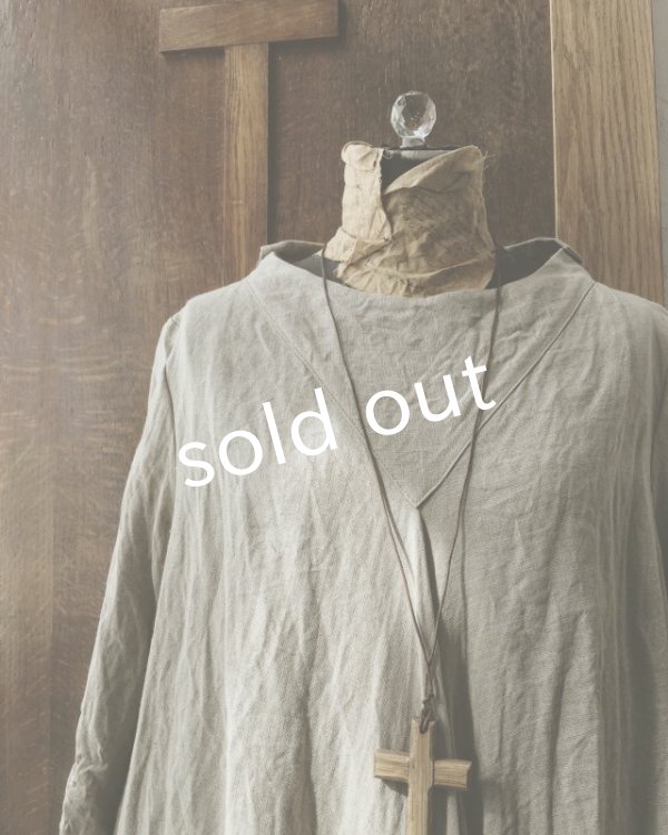 画像15: HALLELUJAH／1850年代　Bergere「グレーテルのローブ」baige (15)