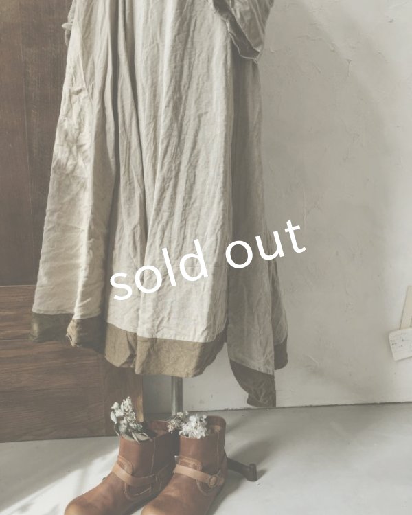 画像10: HALLELUJAH/1850年代 Bergere「グレーテルのローブ」indigo (10)