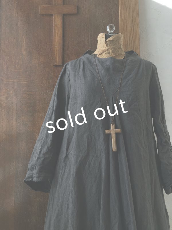 画像3: HALLELUJAH／1850年代　Bergere「グレーテルのローブ」gray (3)