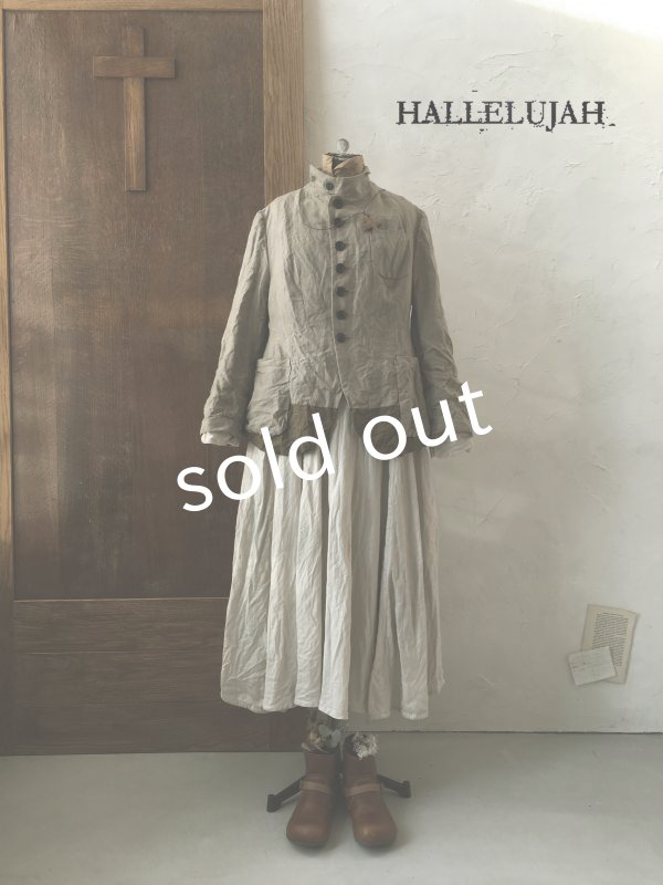 画像2: HALLELUJAH／Veste de Hansel「ヘンデルのジャケット」baige/brown (2)
