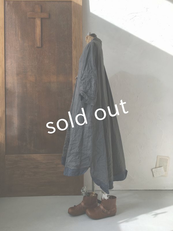 画像6: HALLELUJAH／1850年代　Bergere「グレーテルのローブ」gray (6)