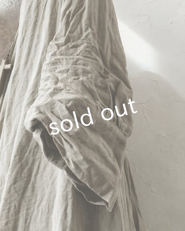 画像11: HALLELUJAH/1850年代 Bergere「グレーテルのローブ」indigo (11)