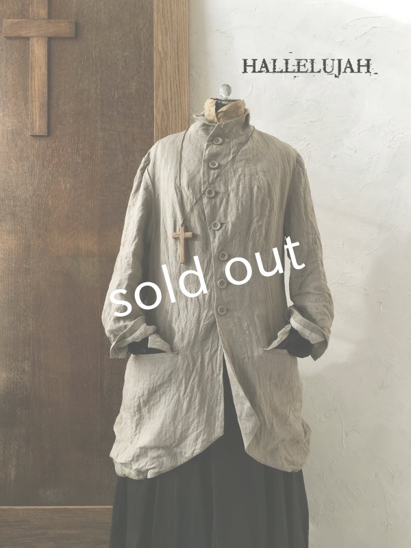 画像13: HALLELUJAH／1920年代　Veste「ロングジャケット」belgian sand baige (13)