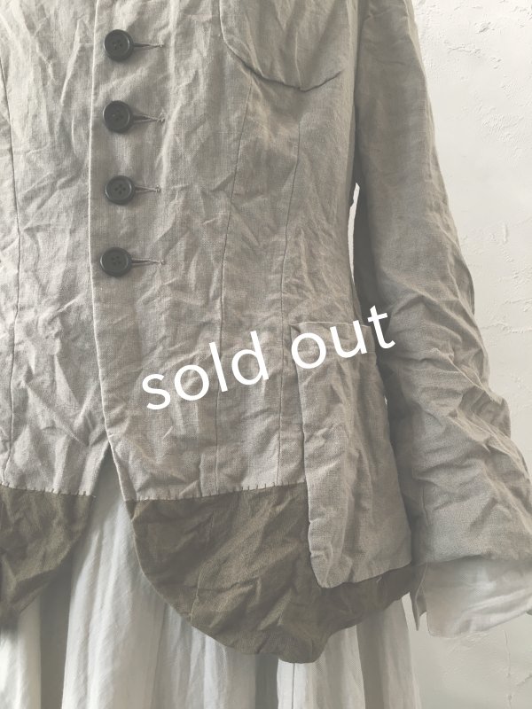 画像5: HALLELUJAH／Veste de Hansel「ヘンデルのジャケット」baige/brown (5)