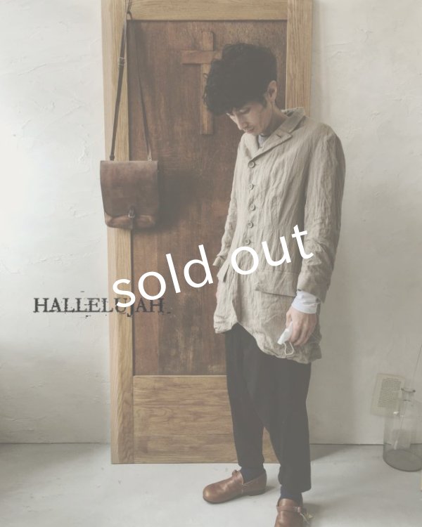 画像20: HALLELUJAH／1920年代　Veste「ロングジャケット」belgian sand baige (20)