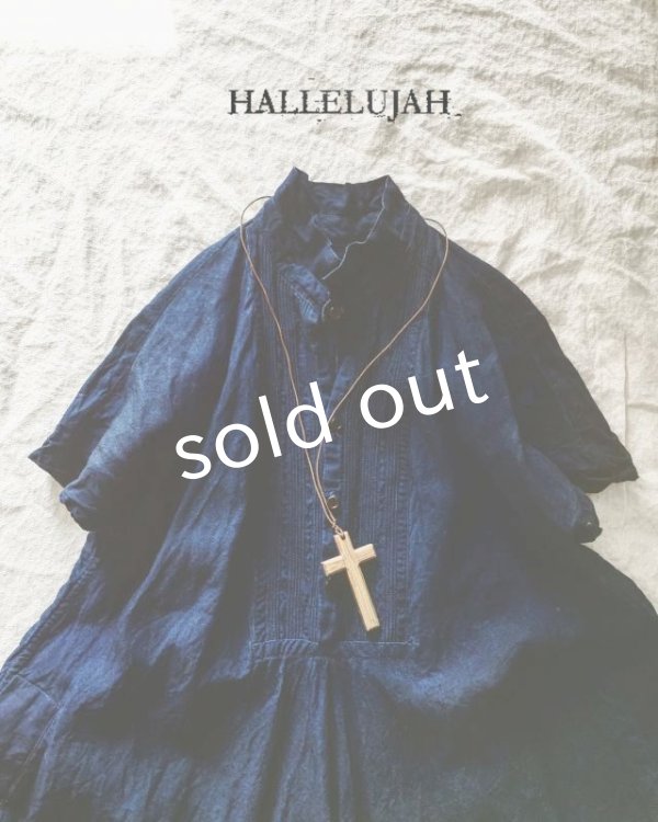 画像3: HALLELUJAH／1900年代　Robe「ローブ」indigo (3)