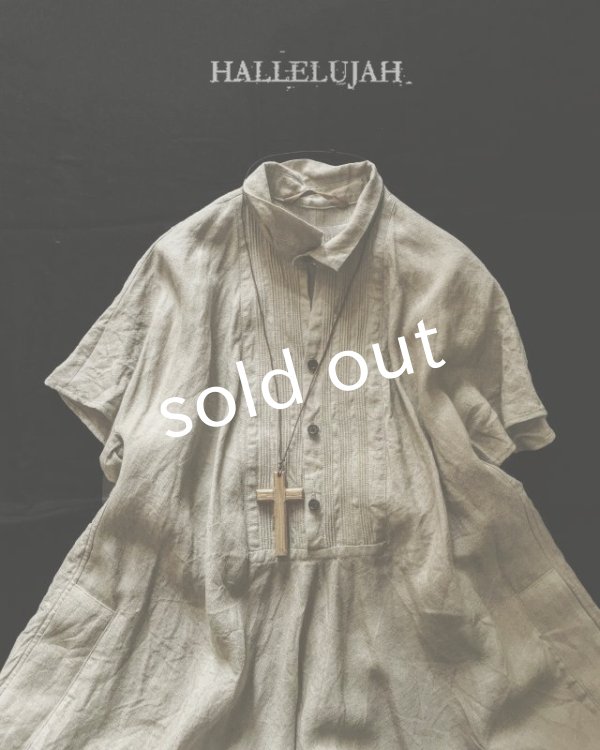 画像2: HALLELUJAH／1900年代　Robe「ローブ」baige (2)